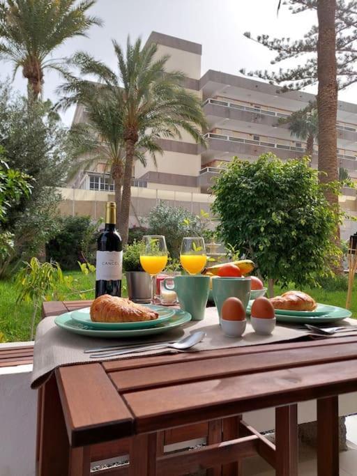 Playa Del Ingles: Beautiful Renovated Apartment San Bartolomé Exterior foto