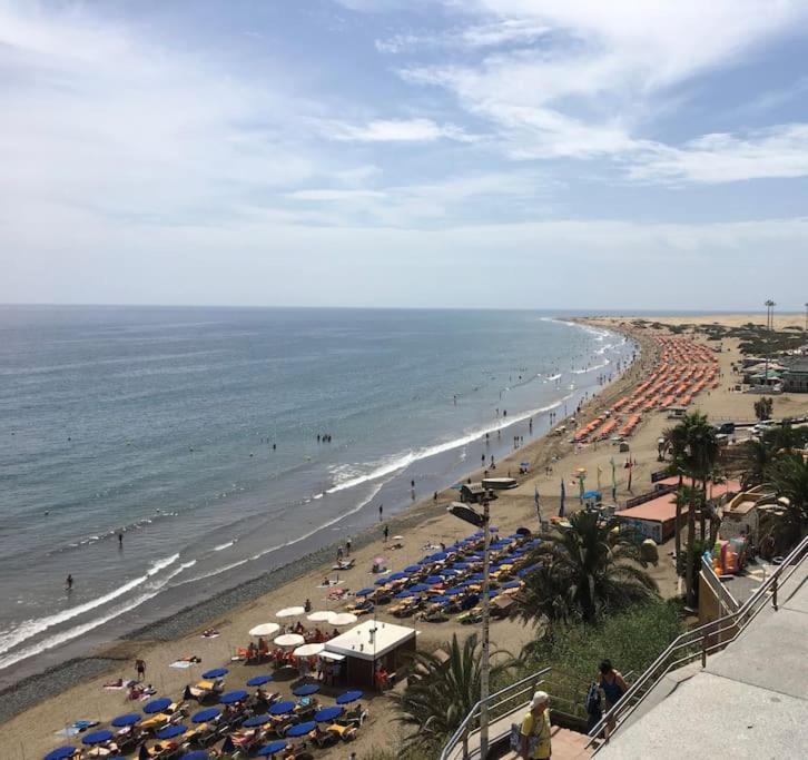 Playa Del Ingles: Beautiful Renovated Apartment San Bartolomé Exterior foto