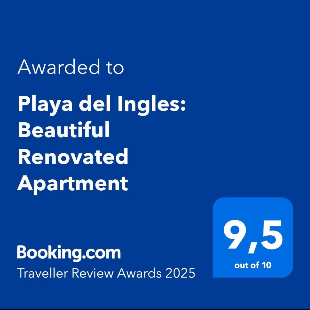 Playa Del Ingles: Beautiful Renovated Apartment San Bartolomé Exterior foto